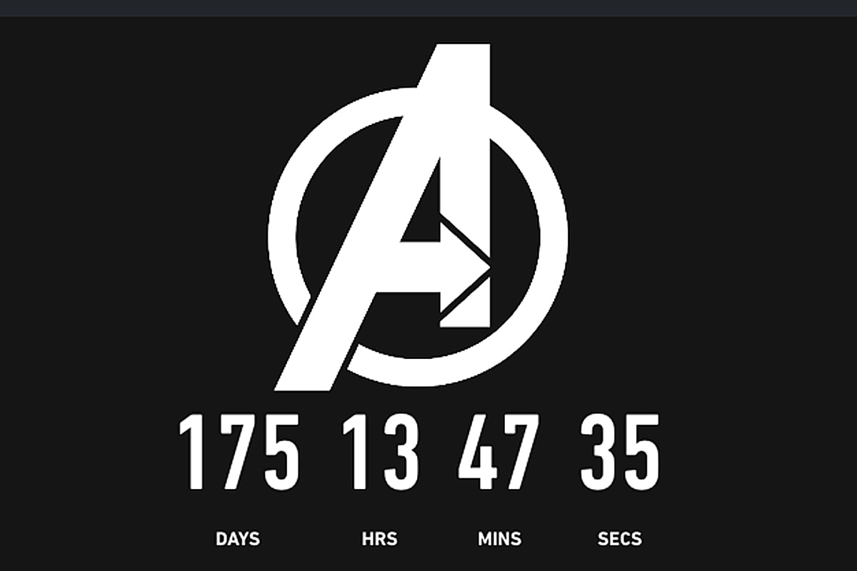 Marvel 釋出《Avengers 4》倒數時鐘