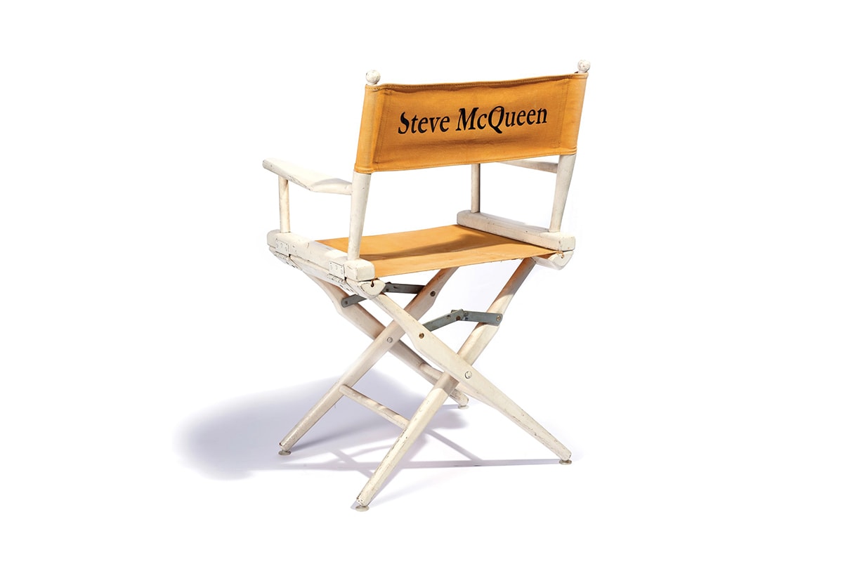 Steve McQueen 導演椅將於 RM Sotheby’s 拍賣