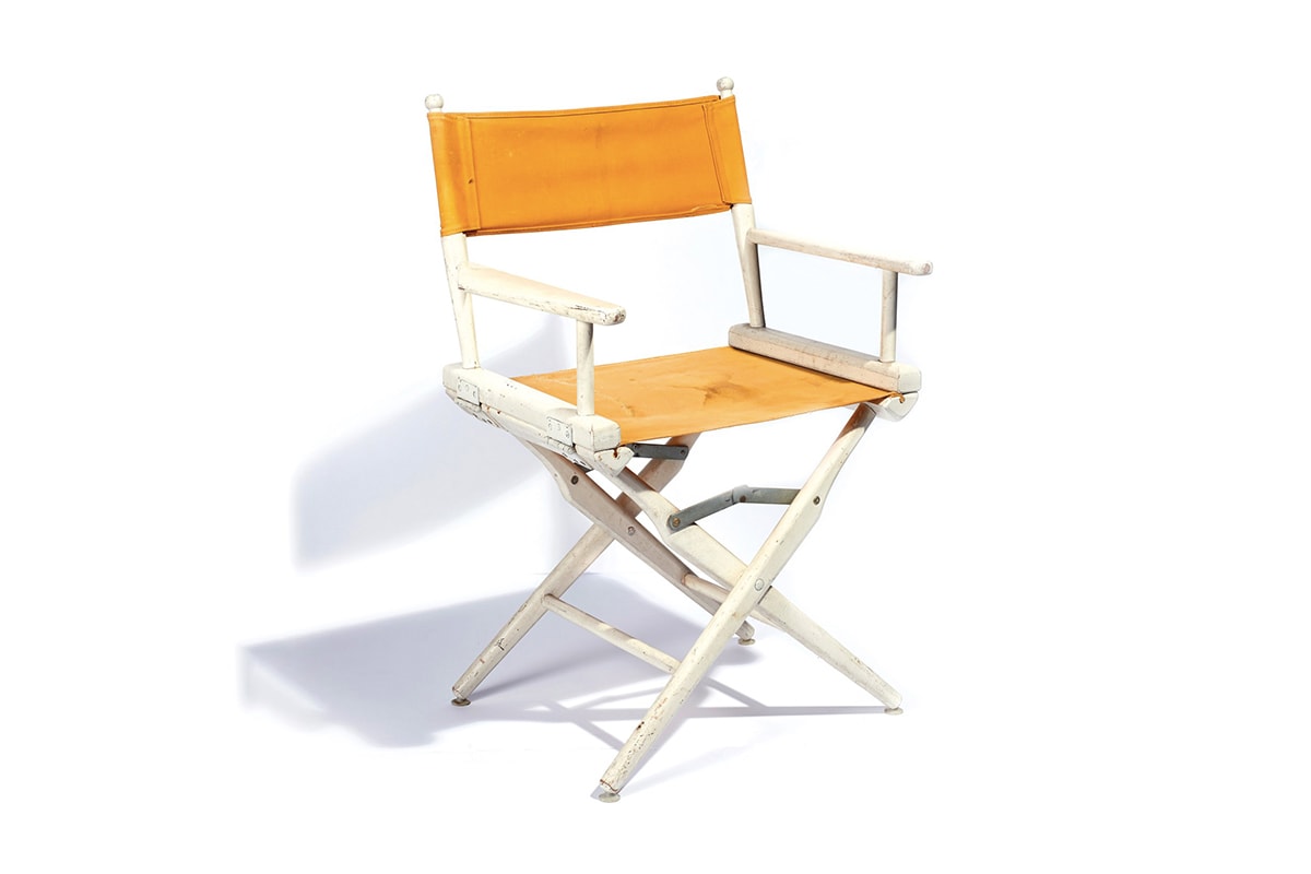 Steve McQueen 導演椅將於 RM Sotheby’s 拍賣