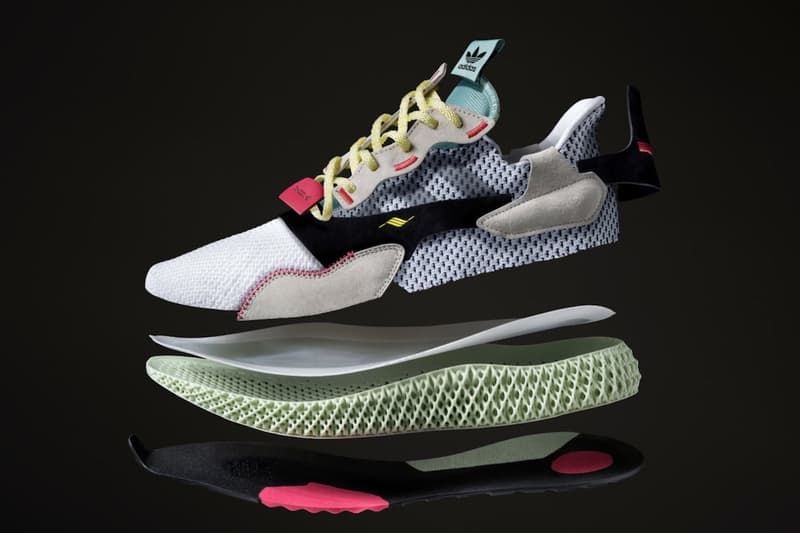 adidas Consortium 推遲革新混血鞋款 ZX 4000 4D 上架日期