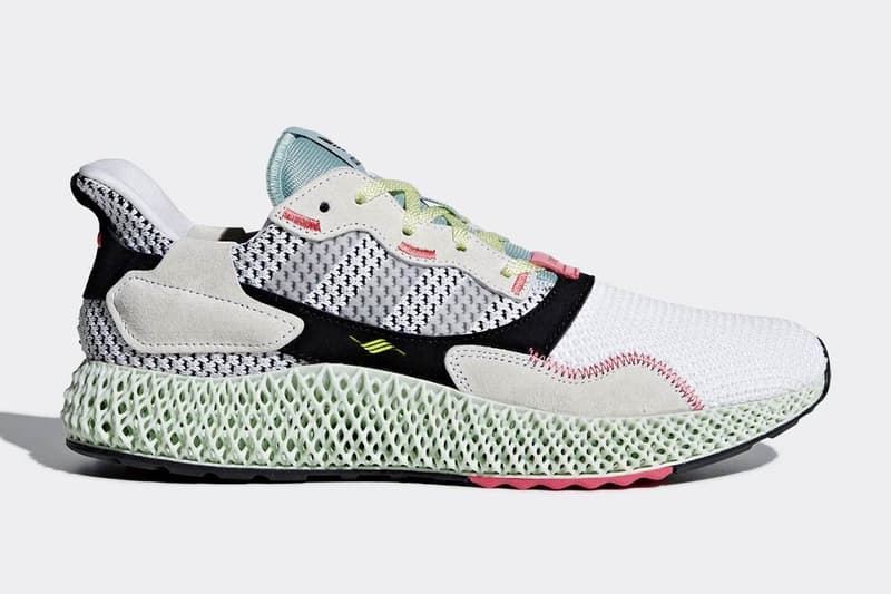 adidas Consortium 革新混血跑鞋 ZX 4000 4D 官方圖片釋出