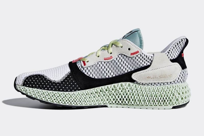 adidas Consortium 革新混血跑鞋 ZX 4000 4D 官方圖片釋出