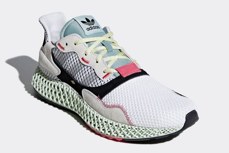 adidas Consortium 革新混血跑鞋 ZX 4000 4D 官方圖片釋出