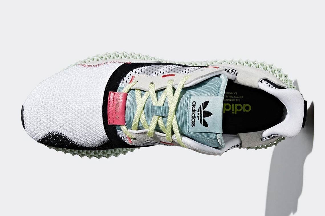 adidas Consortium 革新混血跑鞋 ZX 4000 4D 官方圖片釋出