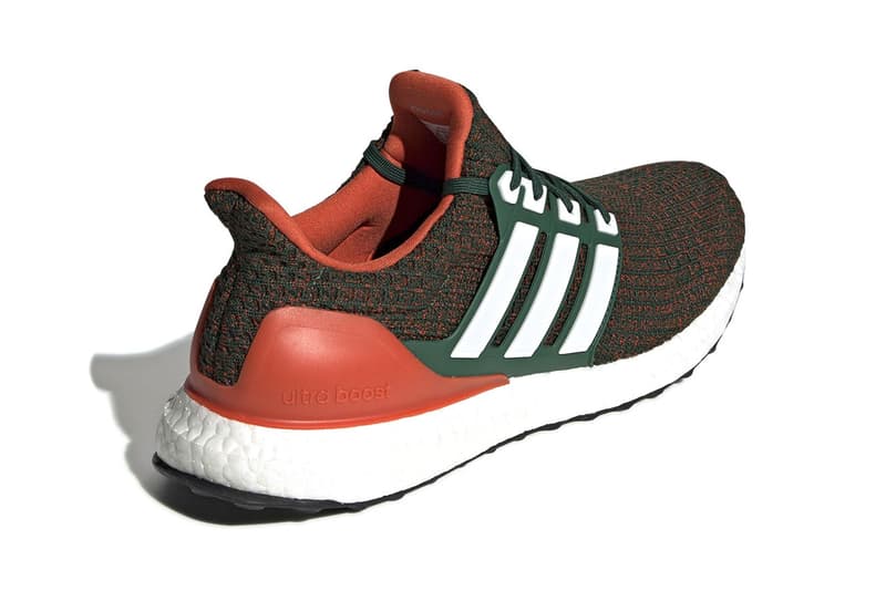 adidas UltraBOOST 4.0 全新「Miami Hurricanes」配色發售詳情公開