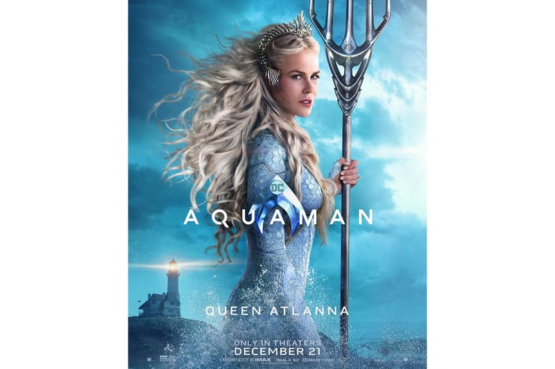 《Aquaman》发布全新官方電影海報