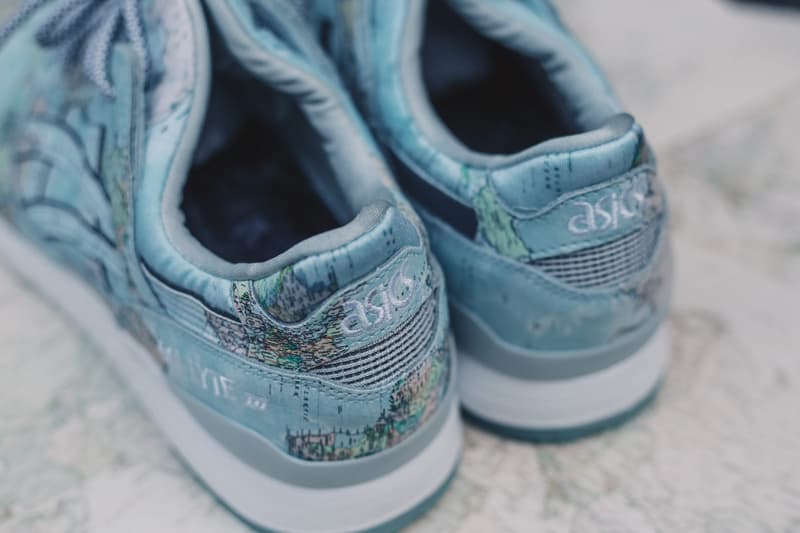 atmos x ASICSTIGER 聯名 GEL-Lyte III「Worldmap」配色即將上架