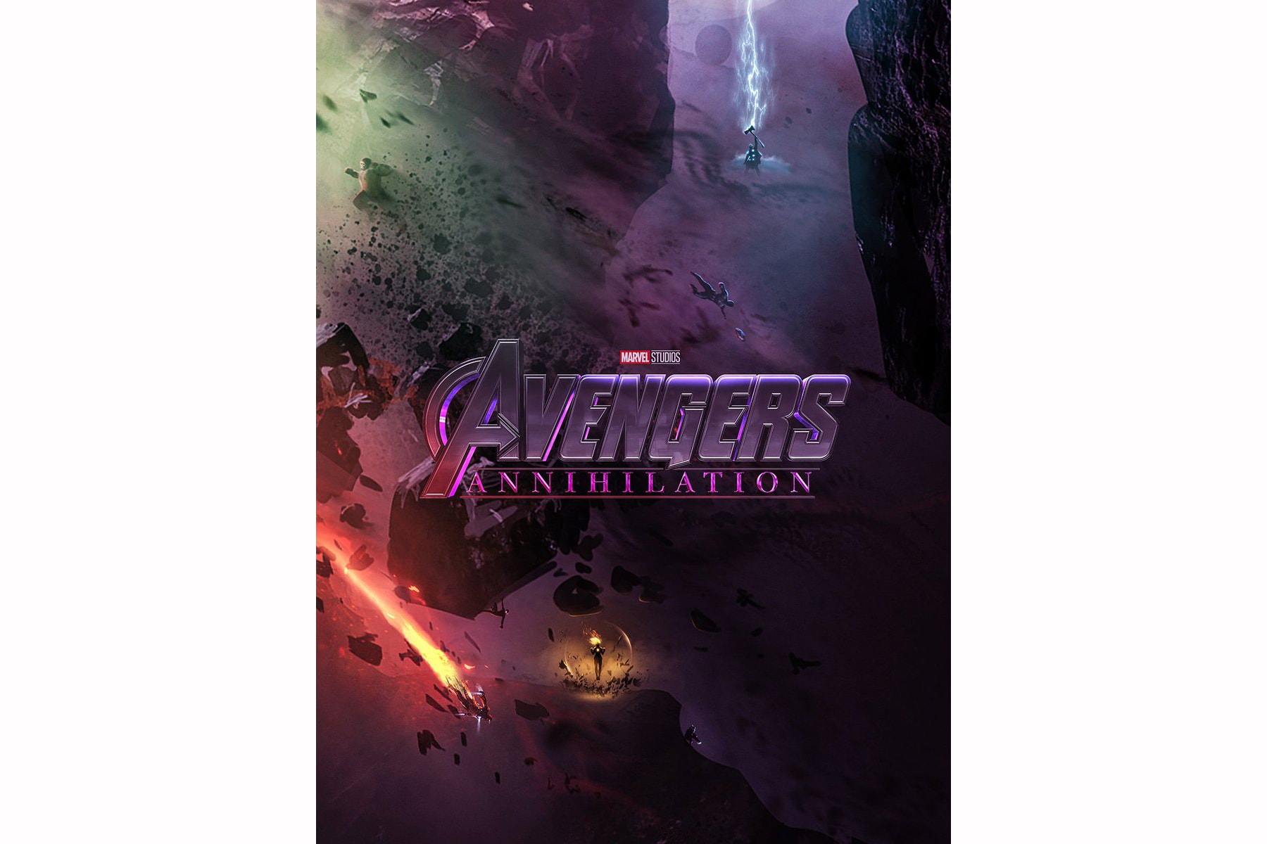 Marvel 迷客製《Avengers 4》電影海報