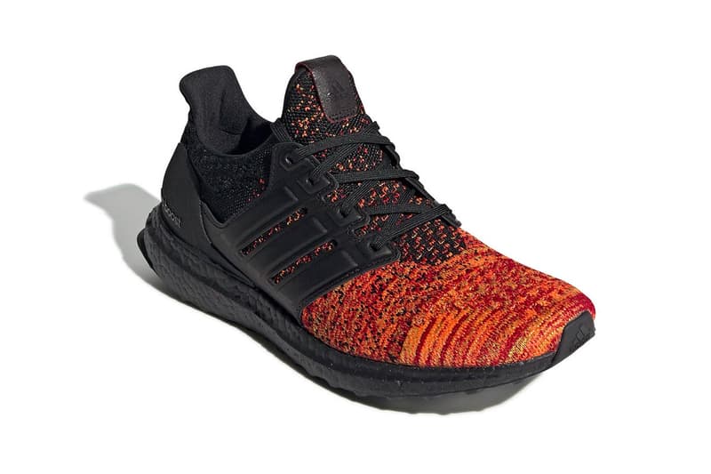 《Game Of Thrones》x adidas UltraBOOST「House Targaryen」黑紅配色官方圖片釋出