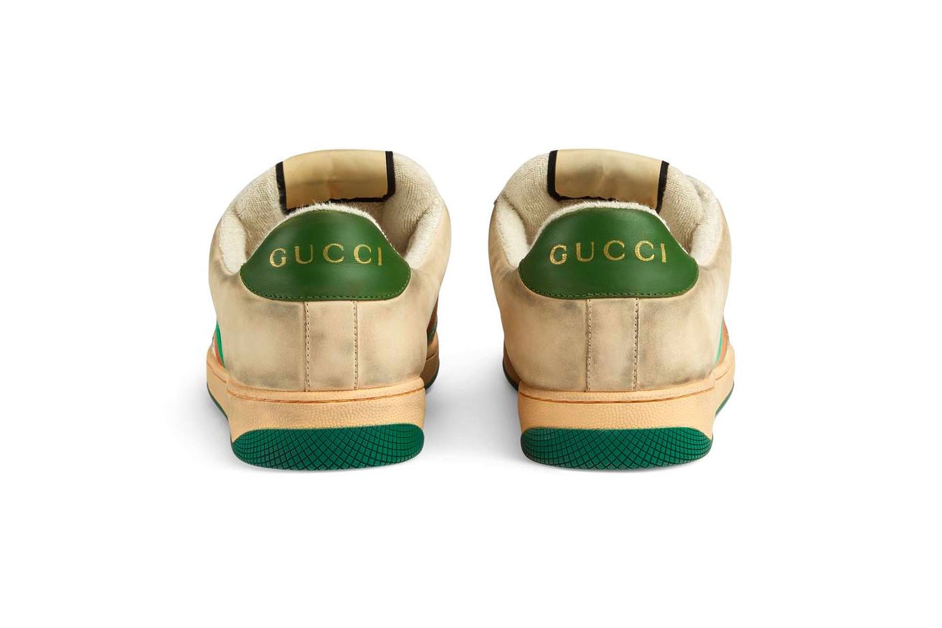 Gucci 推出全新「Distressed」復古仿舊運動鞋