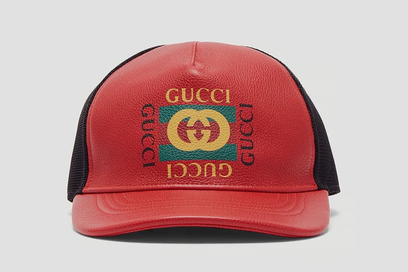 Gucci 推出全新復古棒球帽