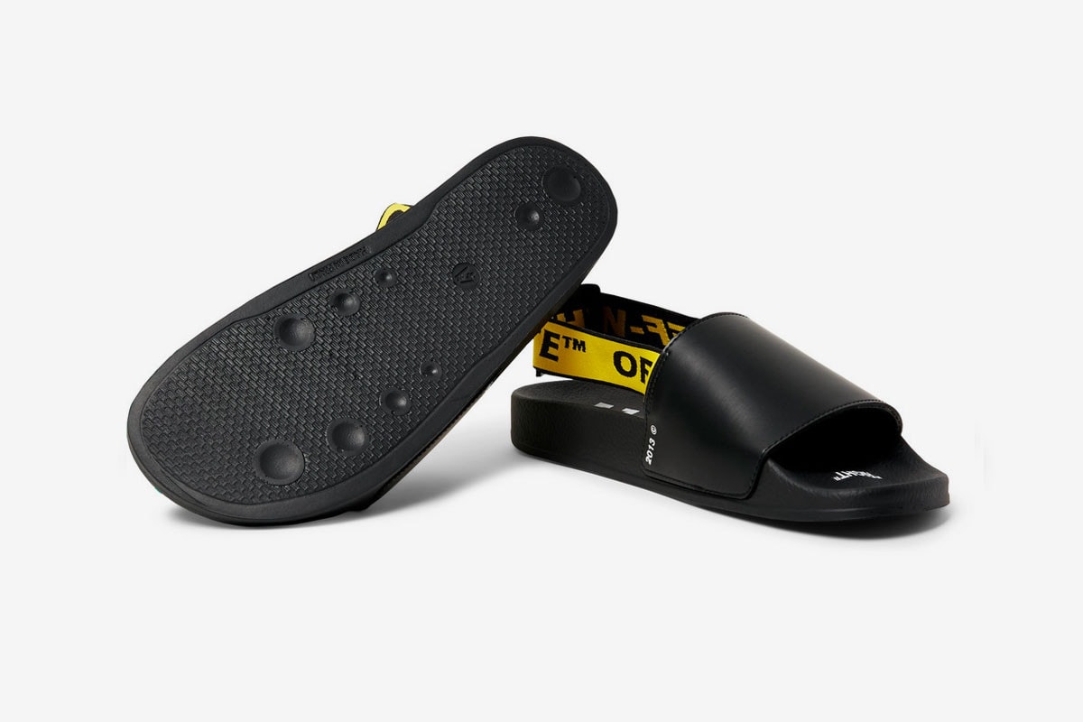 Off-White™ 推出「Industrial Belt」風格皮革拖鞋
