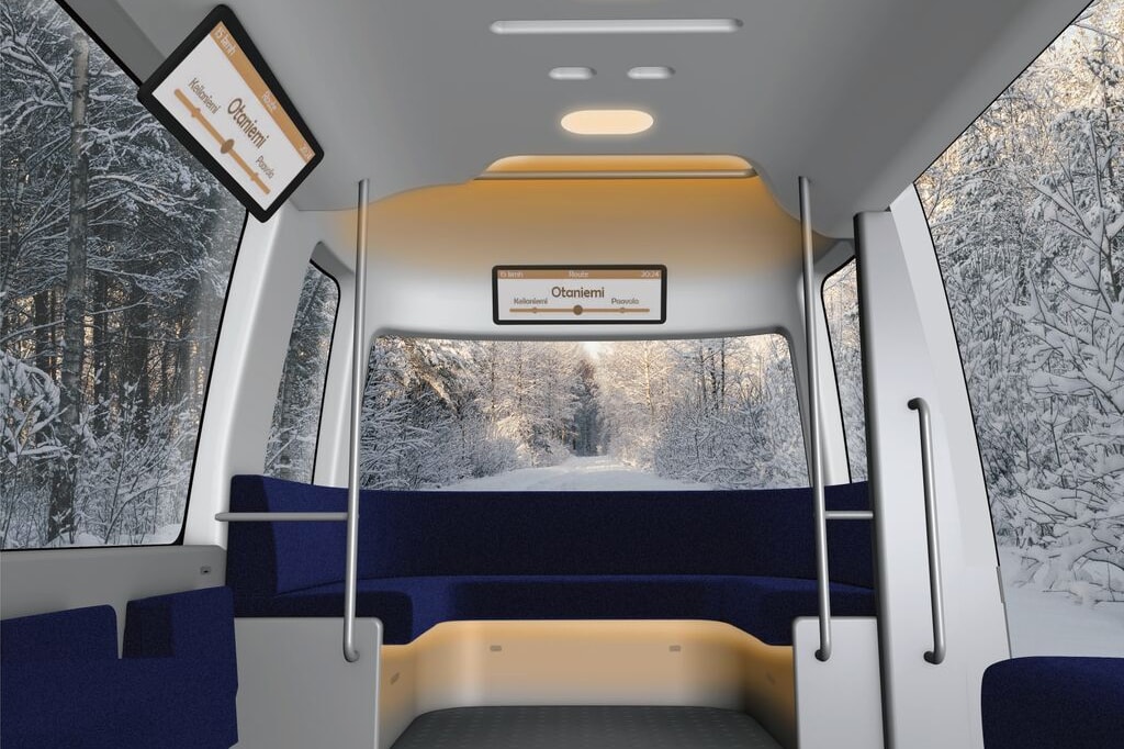 MUJI 與芬蘭自動駕駛公司 Sensible 4 打造首部全天候穿梭巴士