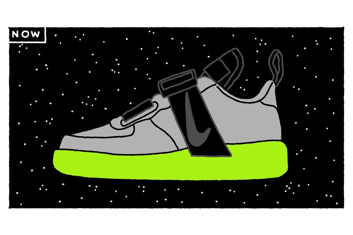 Nike 以圖畫解構經典鞋款 Air Force 1 傳奇地位