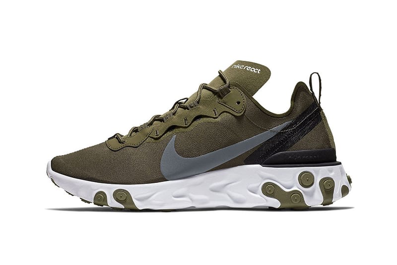 搶先預覽 Nike React Element 55 全新「Olive」配色