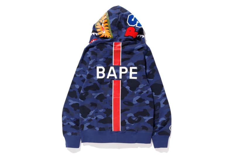 A BATHING APE® x Paris Saint-Germain 聯名系列正式發佈