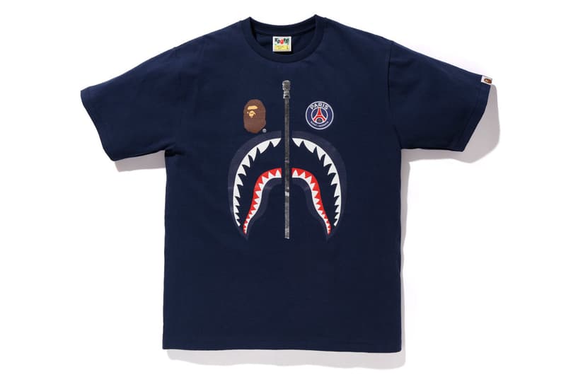 A BATHING APE® x Paris Saint-Germain 聯名系列正式發佈