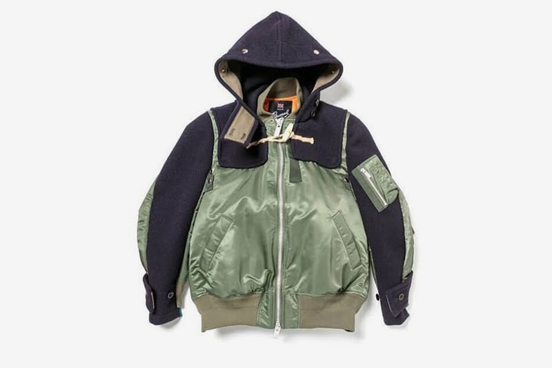 sacai x Gloverall 全新聯名限定系列登场