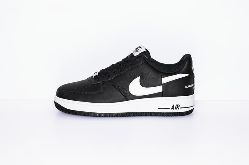 Supreme x COMME des GARÇONS SHIRT x Nike 三方聯名 Air Force 1 Low 正式發佈