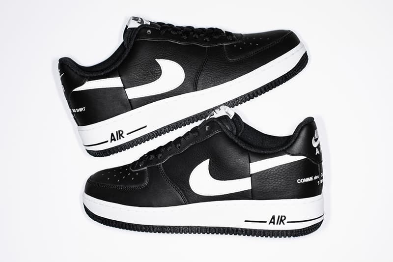 Supreme x COMME des GARÇONS SHIRT x Nike 三方聯名 Air Force 1 Low 正式發佈