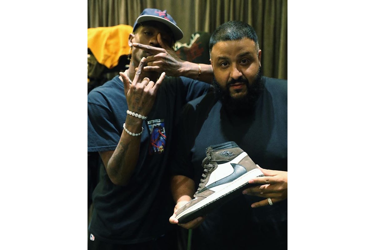 Travis Scott 與 DJ Khaled 曝光全新 Air Jordan 1「Cactus Jack」聯名鞋款