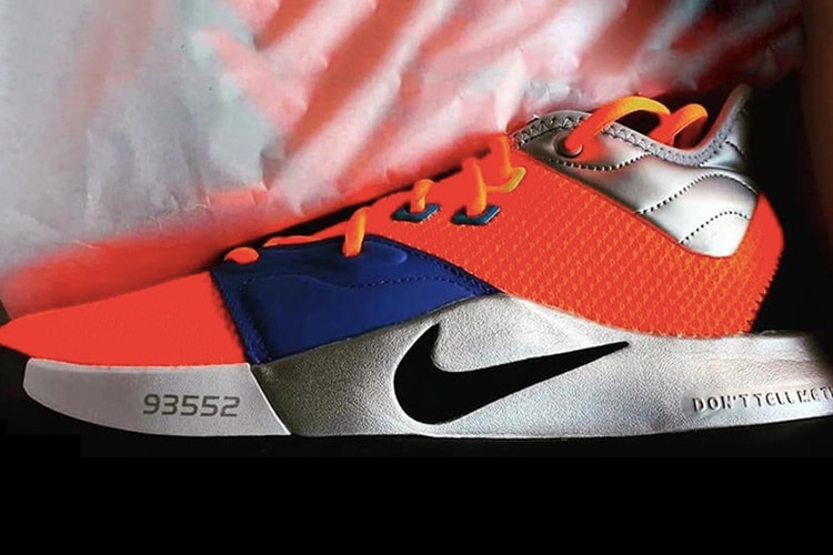 NASA x Nike PG 3 聯名鞋款谍照曝光