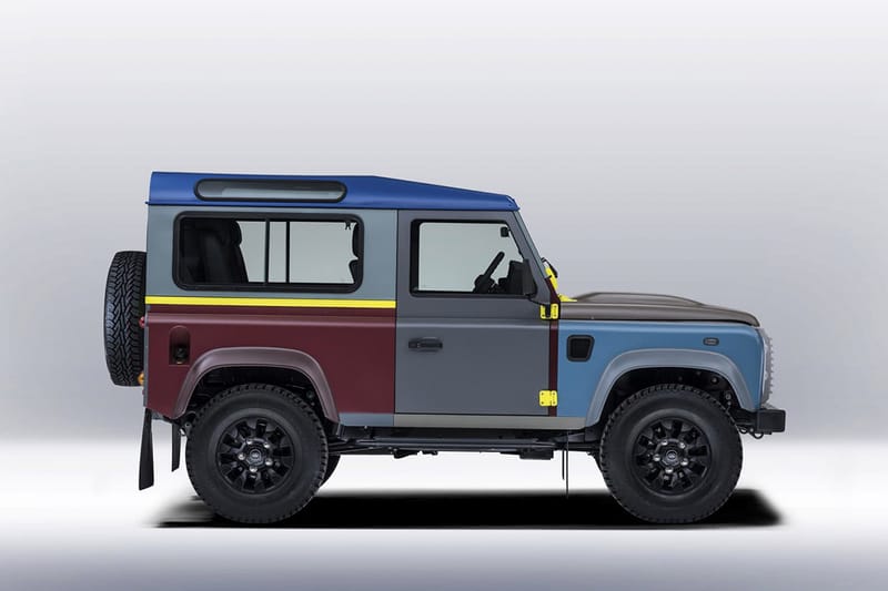 全球唯一的 Paul Smith + Land Rover Defender 90 推出迷你車模