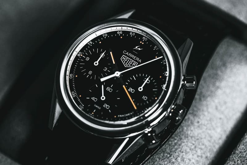 細節近賞 fragment design x TAG Heuer Carrera Heuer-02 聯名腕錶