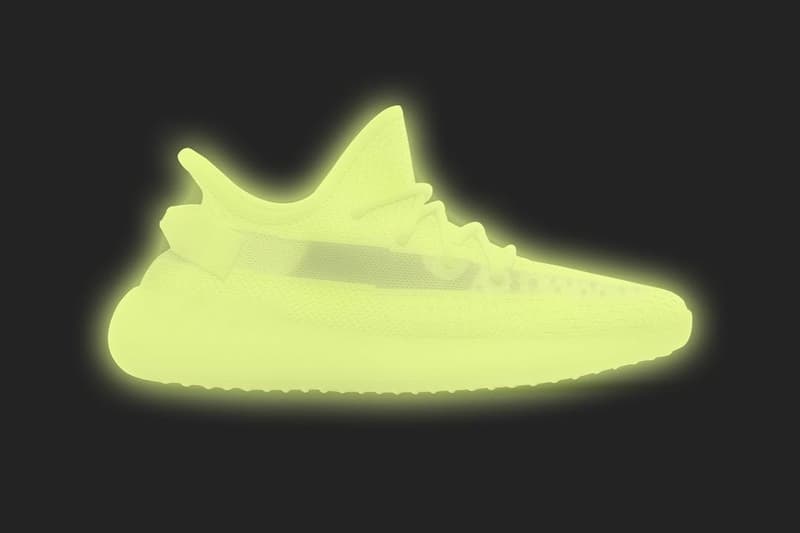 YEEZY BOOST 350 V2 全新夜光版本發售消息曝光