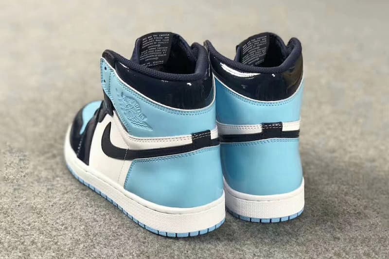 Air Jordan 1「UNC」漆皮版本實物照曝光