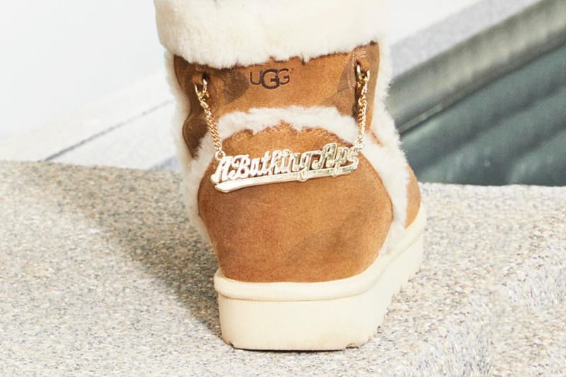 A BATHING APE® x UGG 聯名系列將於明年正式發售