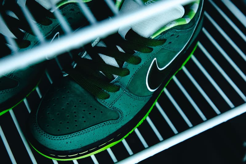 近賞 Concepts x Nike SB Dunk Low「Green Lobster」配色