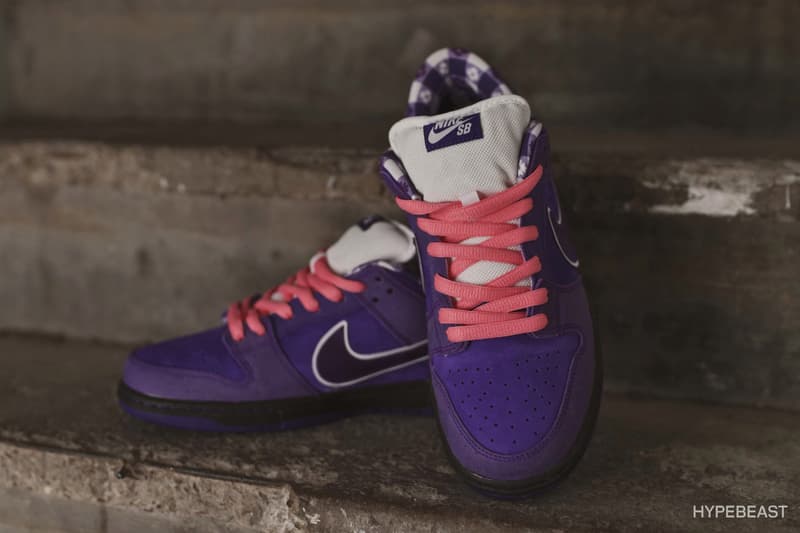 近賞 Concepts x Nike SB Dunk Low 全新 Purple Lobster