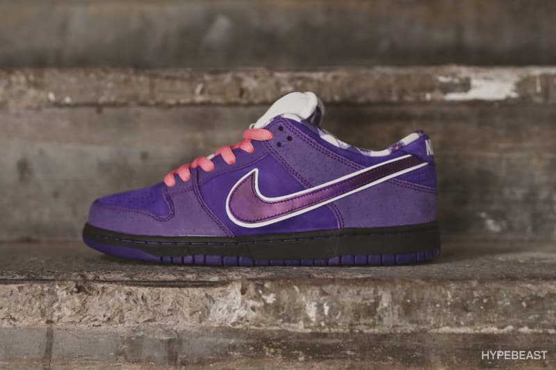 近賞 Concepts x Nike SB Dunk Low 全新 Purple Lobster