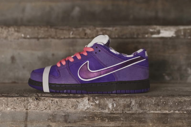 近賞 Concepts x Nike SB Dunk Low 全新「Purple Lobster」配色