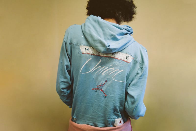 Union LA x Jordan Brand 破壞造舊服飾系列