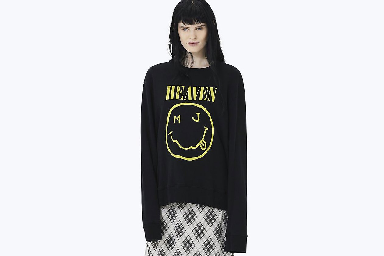 Nirvana 因「笑臉」Logo 被使用而起訴 Marc Jacobs