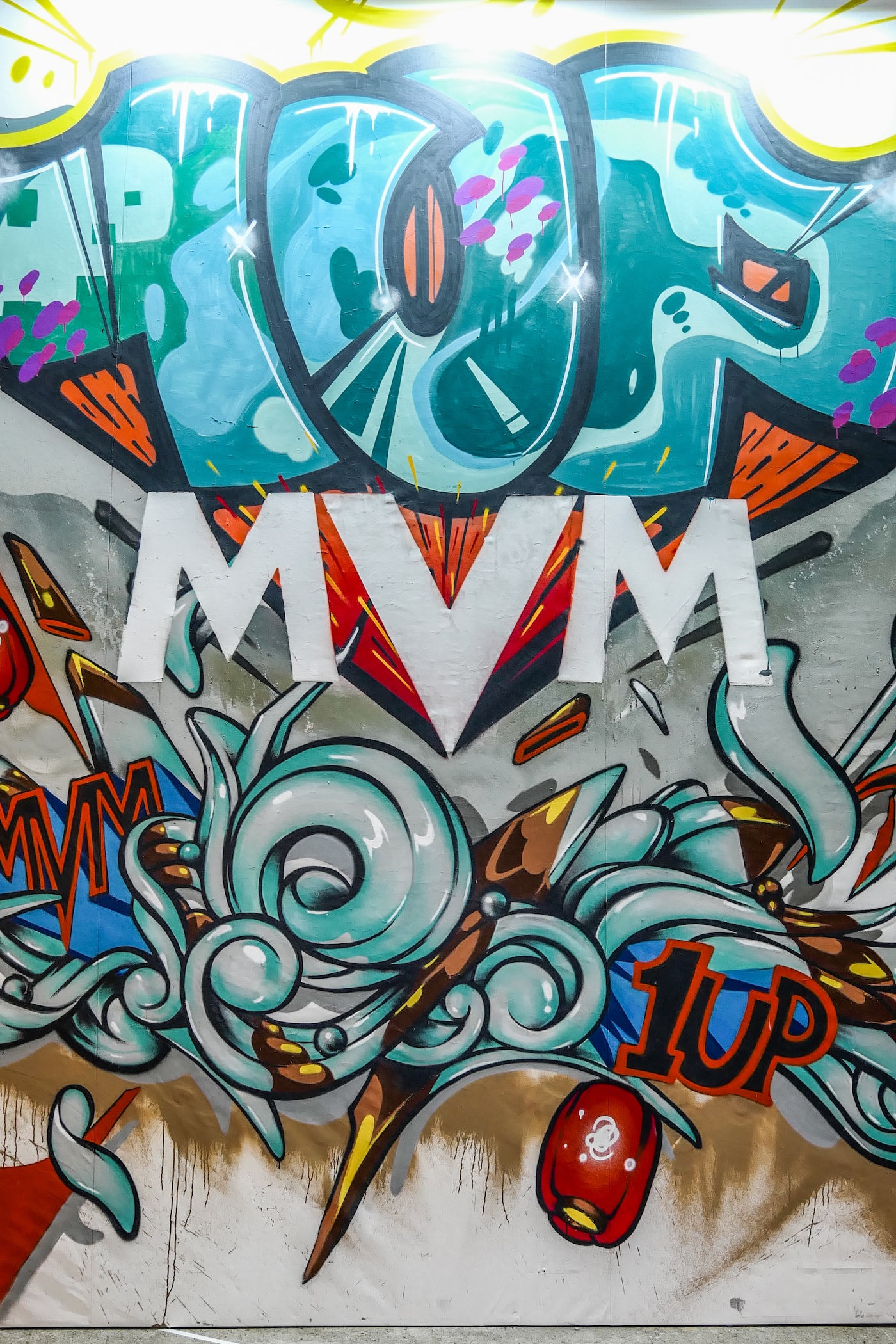 柏林塗鴉團隊 1UP 攜手創意視覺廠牌 MVM 打造主題展覽