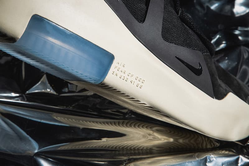 年度重磅鞋款 Nike Air Fear of God 1 黑色版本上腳預覽