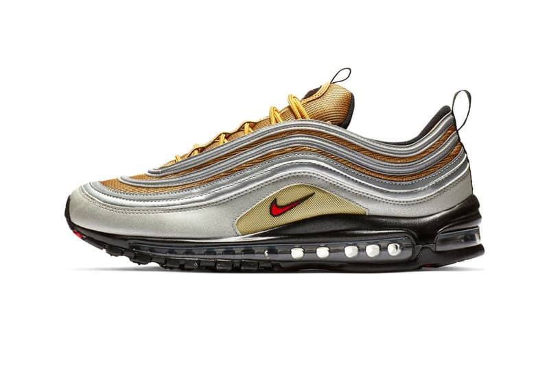 Nike Air Max 97 全新「Metallic Gold/Metallic Silver」配色上架消息公佈