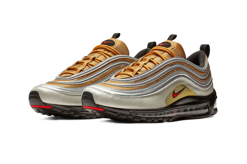 Nike Air Max 97 全新「Metallic Gold/Metallic Silver」配色上架消息公佈