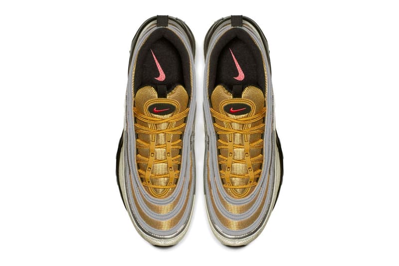 Nike Air Max 97 全新「Metallic Gold/Metallic Silver」配色上架消息公佈