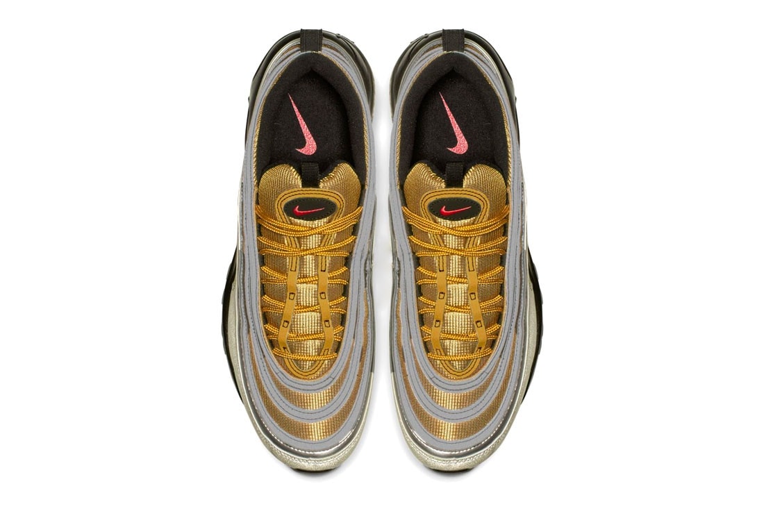 Nike Air Max 97 全新「Metallic Gold/Metallic Silver」配色上架消息公佈