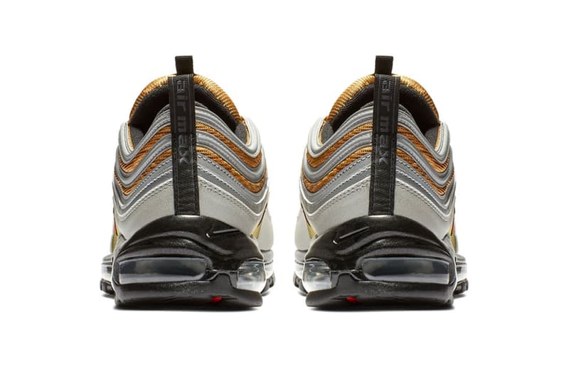 Nike Air Max 97 全新「Metallic Gold/Metallic Silver」配色上架消息公佈