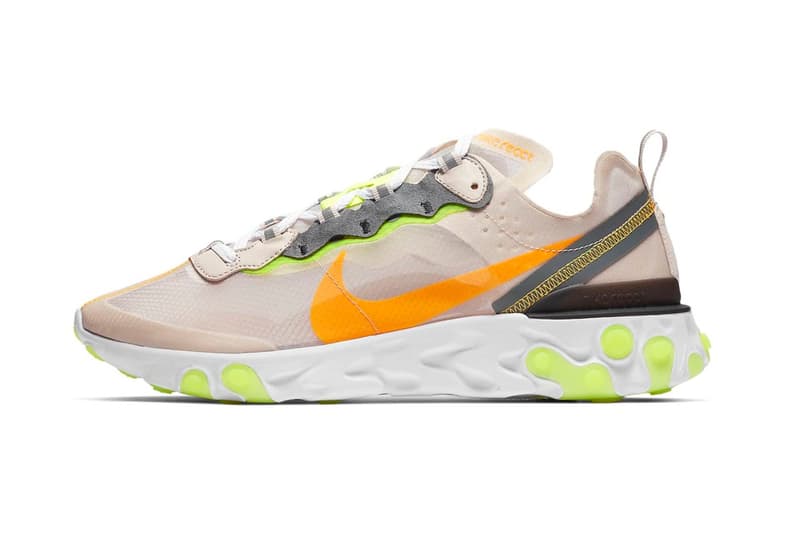 Nike React Element 87 全新「Light Orewood」配色