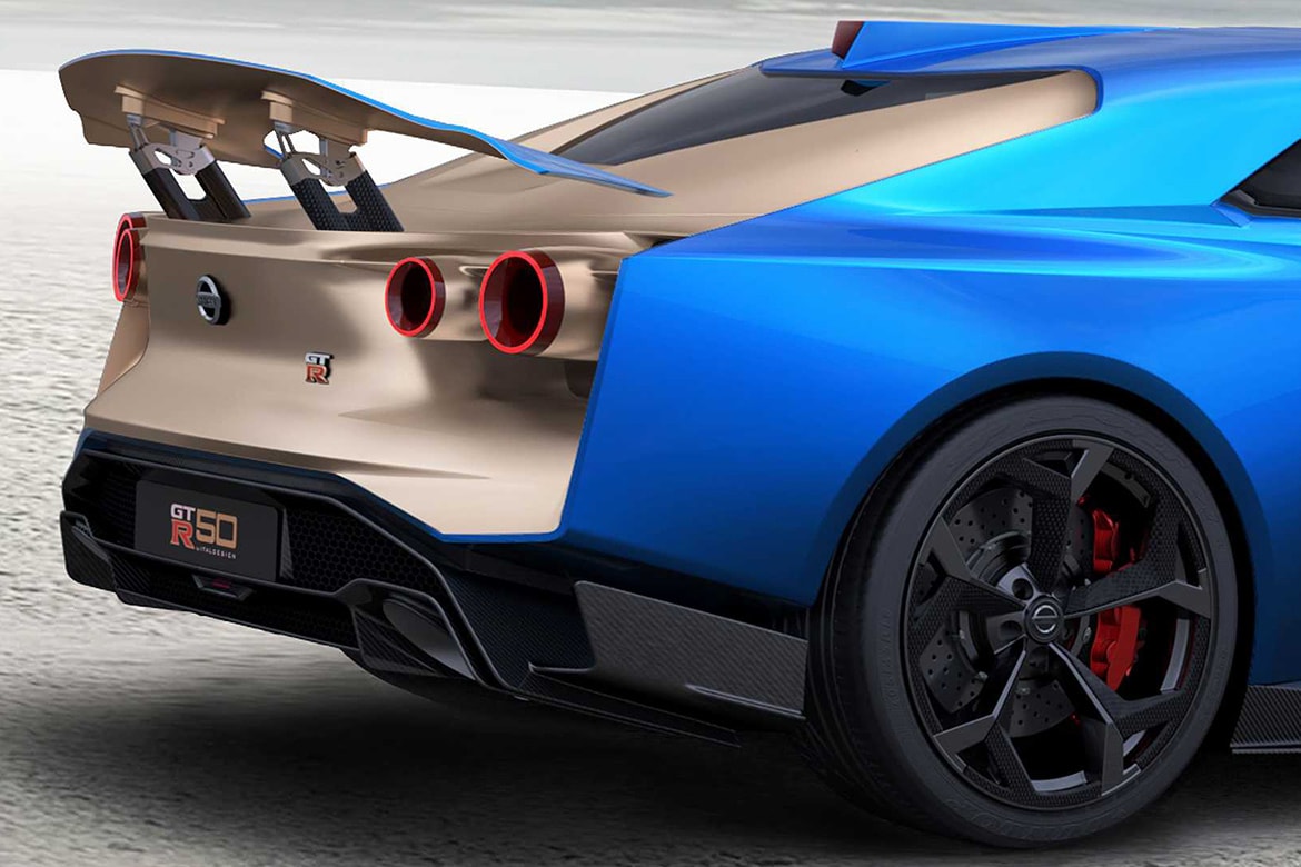 近賞 Nissan 聯手 Italdesign 打造日產 GT-R50 藍色樣式
