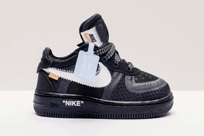 Off-White™ x Nike Air Force 1 童鞋版本發售詳情揭曉