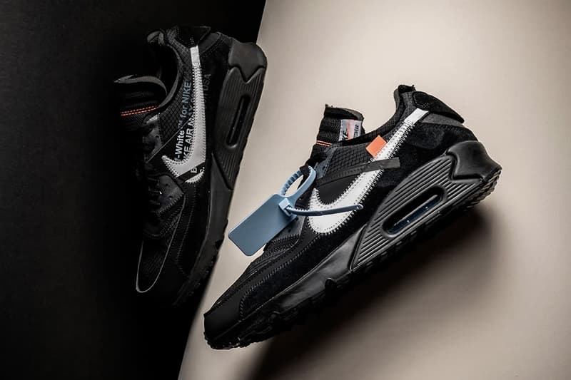 Off-White™ x Nike Air Max 90 黑色版本上架消息曝光