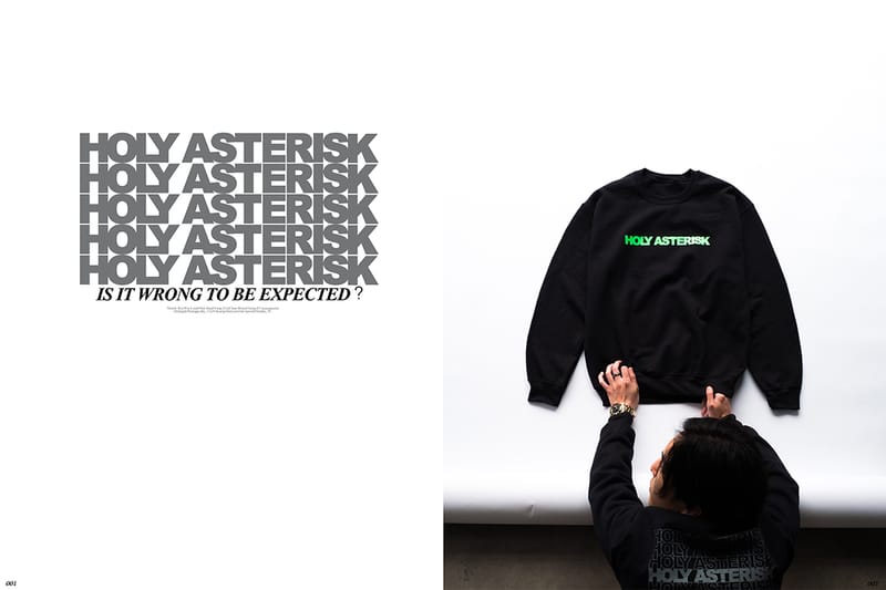 HOLYASTERISK 全新衛衣單品即將上架