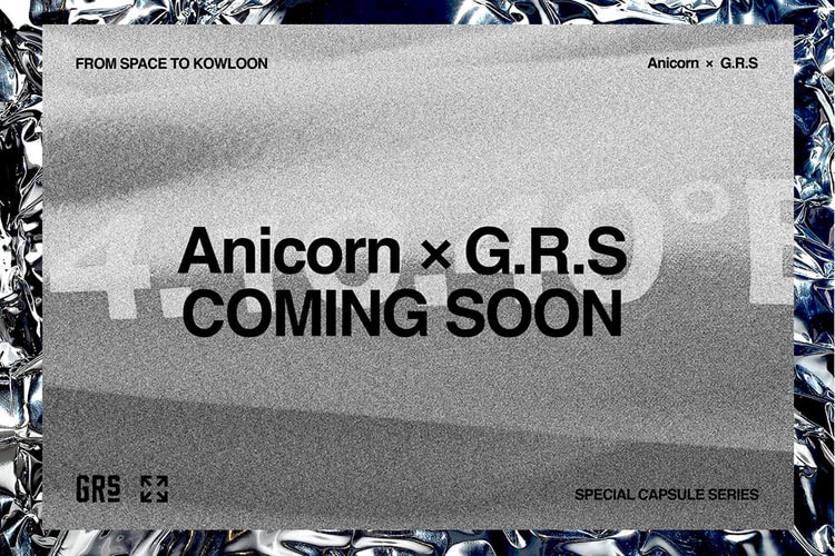 本土聯結-ANICORN x G.R.S 預告聯乘企劃